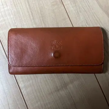일비종떼 브라운 가죽 장지갑