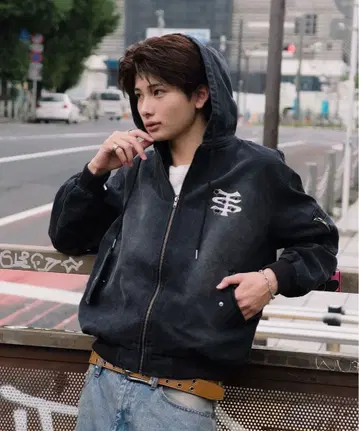 thatslife 자츠라이프 14.0oz 덕 후드티 자켓