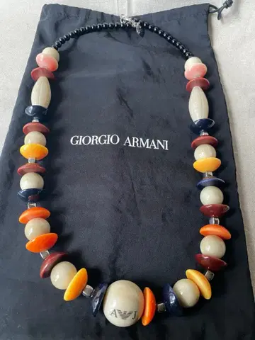 ARMANI JEANS 목걸이와 팔찌 세트