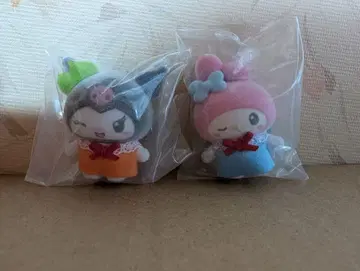 산리오 캐릭터즈 모두 함께하는 소꿉놀이 쿠로미 & 마이멜로디 2세트
