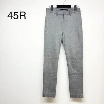 45R 그레이 팬츠 바지 일본제 세탁 가능