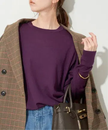 slobe iena 워셔블 플레인 니트