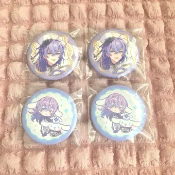 니지산지 호시미치 쇼 산리오 콜라보 캔뱃지