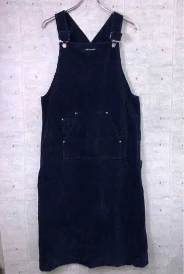 헤이세이 COMME CA DU MODE 구제 의류 코듀로이 오버롤 스커트