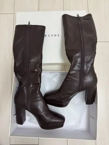 소프트 스트레치 볼륨 스톰 롱 부츠