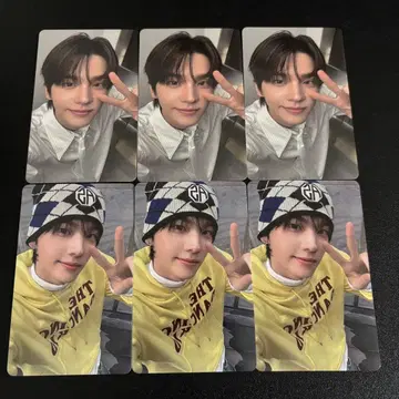 TWS 시뉴 play hard 타워 레코드 HMV 럭키 드로우 특전 6장