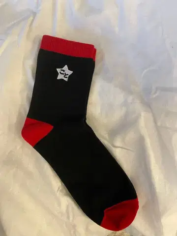 레이 마코토 씨 별 모양 로고 빨검 삭스 미사용