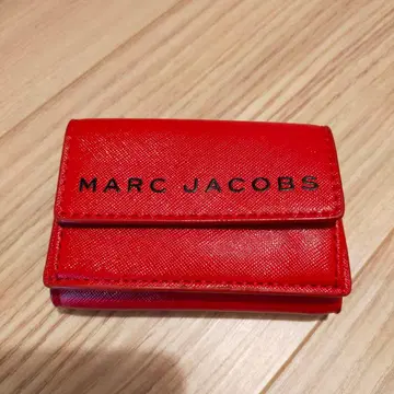 마크제이콥스 빨간색 레드 미니 지갑 3단 폴더형 지갑