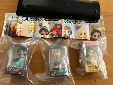 Qposket 디즈니 캐릭터 3체 세트