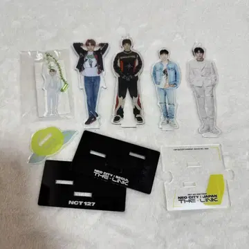 NCT 127 재현 아크릴 스탠드 아크릴 키링 5종 세트