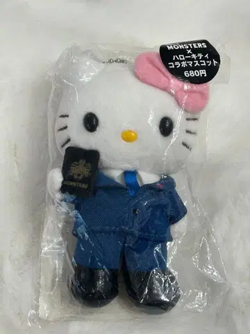 헬로키티 봉제 인형 일요일극장 몬스터즈 콜라보 마스코트