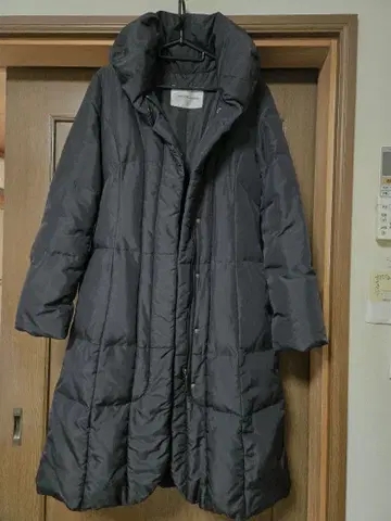 Pinky & Dianne 다운 롱 코트 아름다운 라인의 여배우 옷깃