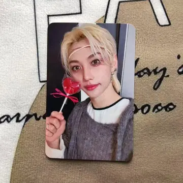 Straykids 필릭스 star 스트리밍 당첨 한정판 트레이딩 카드