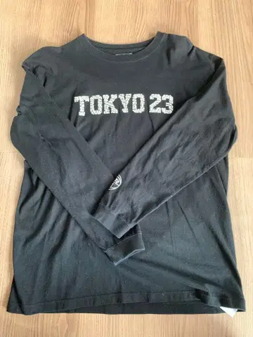 TOKYO 23 롱 슬리브 티셔츠 시멘트 XL