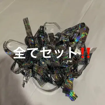 Snow Man ON 2025 돔 투어 낙하물 은색 테이프 세트