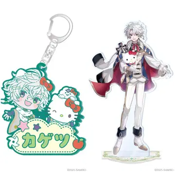 니지산지 무라쿠모 카게츠 산리오 아크릴 스탠드 오나마에 러버 키링