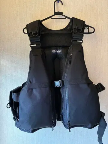 구명 조끼 RBB 7694 락 쇼어 슈팅 베스트 풀 블랙