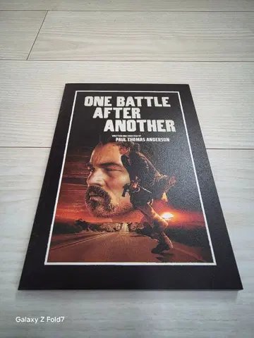 [ 새상품급 ] [ 원 배틀 애프터 어나더 ] 영화 팜플렛