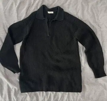 enof 이나프 긴팔 니트 블랙