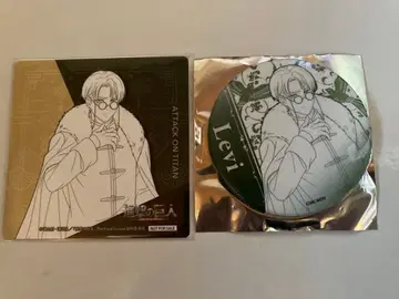 진격의 거인 리바이 gigo 캔뱃지 코스터