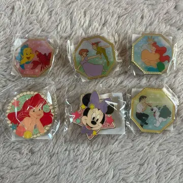 디즈니 온 클래식 2024 핀 배지 묶음 판매 (6개)