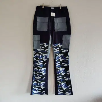 [ EPTM. ] Y2KFTD DAVE EAST 패치워크 플레어 L