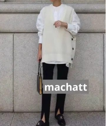 마차트 machatt V넥 니트 베스트