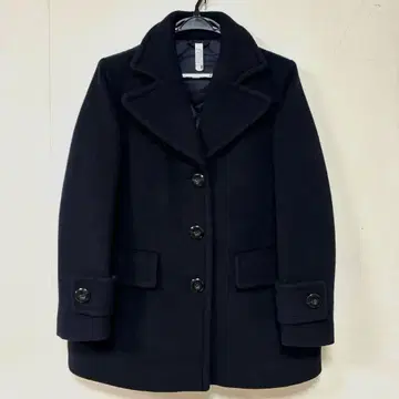 SEVENTY (이탈리아) 이소재 다운 코트 42 네이비