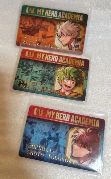나의 히어로 아카데미아 생일 컬렉션 카드