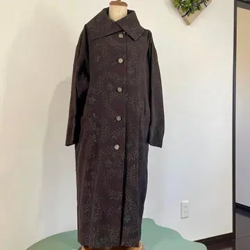 기모노 리메이크 패션  롱 코트