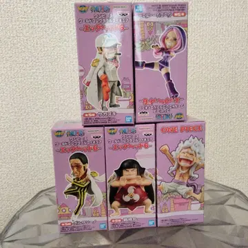 원피스 월드 컬렉터블 피규어 에그헤드 6 5종 세트