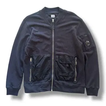 C.P. COMPANY Logo-Plaque Bomber Jacket