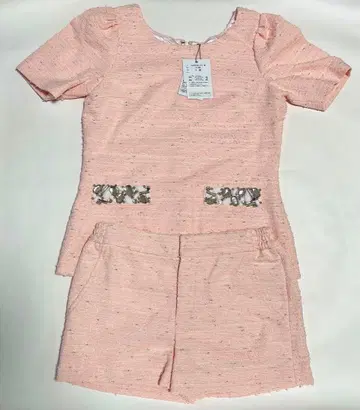 Rady 트위드 비쥬 셋업 택 포함 미사용 새상품