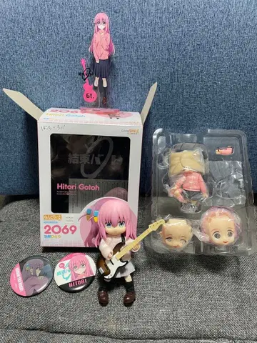 봇치 더 록! 커스텀 인형 넨도로이드 + 캔 배지 + 아크릴 스탠드