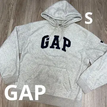 GAP 베이지 x 네이비 후드티 플리스 S