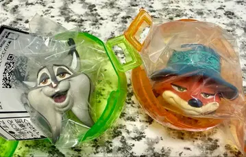 주토피아 패션 반지 2종 세트