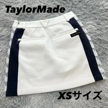 새상품급 테일러메이드 스커트 스트레치 종이상자 니트 화이트 XS