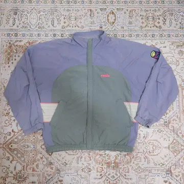 2191 디아도라 저지 트랙 자켓 자수 로고 빅 루즈