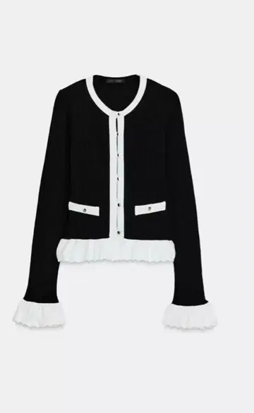 zara 대비 니트 가디건