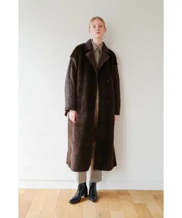 CLANE REVERSIBLE MILITARY LONG COAT