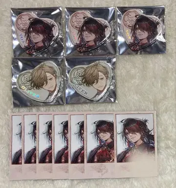 니지산지 준 브라이드 2023 폴라로이드 캔뱃지 묶음 판매 세트