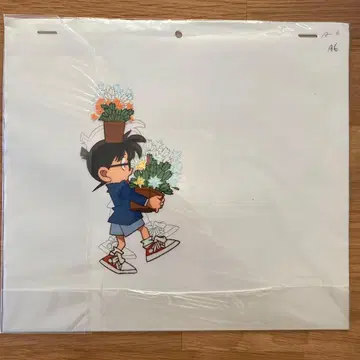 [ 귀중 ] 코난 애니메이션 셀화 원화 27cm x 24cm