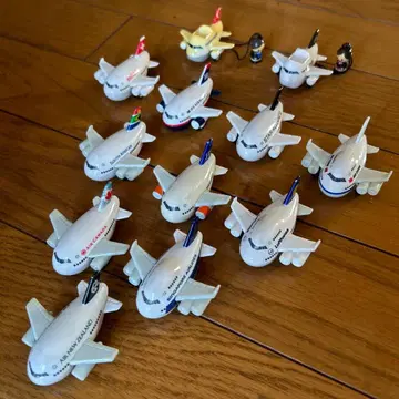 미니어처 풀백 비행기 12대 묶음 판매