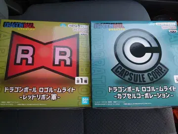 드래곤볼 로고 룸 라이트 2종 세트