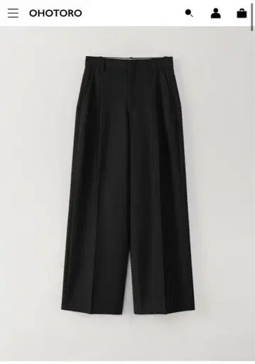 OHOTORO Forte Slacks (FW) black m (long)