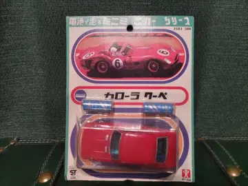 구 반다이 코롤라 쿠페 미니 미니카 빨간색