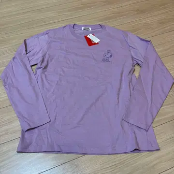 새상품! 택 포함! PEANUTS 스누피 긴팔 티셔츠 L 라벤더