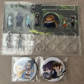 라오헤이 전기 ANIPLEX+ 특전 미니 미니 아크릴 스탠드 세트 캔뱃지