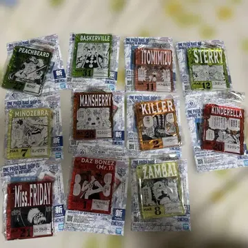 ONE PIECE BACE SHOP 복권 아크릴 블록 참