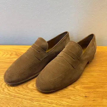 ZARA EU41 스웨이드 로퍼